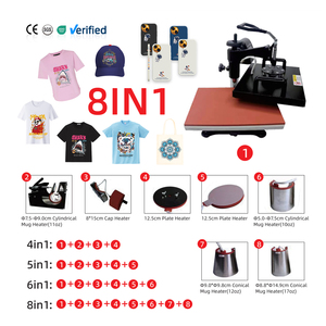 GW New 80x100cm Large Format Manual Electric Heat Press Machine High Pressure Sublimation Garment Flatbed T-Shirts Mugs Caps - Product Image 6