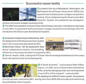 Zwarte Nieuwe Handzame Laser Vogelafschrikker Vogelbestrijdingsapparaat Handige Laser Vogelafschrikking voor Boerenbedrijven Luchthavens Landbouw - Product Image 5
