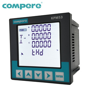 96*96mm multi función digital LCD panel eléctrico medidor de potencia con la demanda armónica 4 cuadrante de energía - Product Image 2