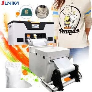 Sunika Manufacturer Original Printhead F1080 30cm t shirt printer t-shirt printing machine digital a3 dtf printer xp600