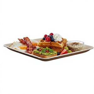 Round Paper Flat <b>Plate</b> Eco-Friendly <b>Disposable</b> Camping Engraving Solid Minimalist Biodegradable Dishes & <b>Plates</b> 8 Inch Serving - Product Image 4