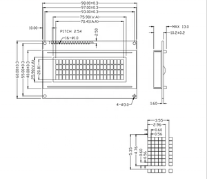 Module LCD à caractères LCM2004 20x4 Blanc sur Noir / Jaune sur Noir 5V/3.3V Module LCD matriciel LCM2004A pour imprimante 3D - Product Image 4