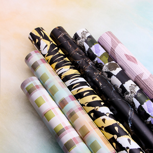 Wholesale 80g Birthday Textured ArtPaper <b>Tissue</b> 43*300cm Gift Luxury Custom Packaging <b>Wrapping</b> <b>Paper</b> Roll - Product Image 3