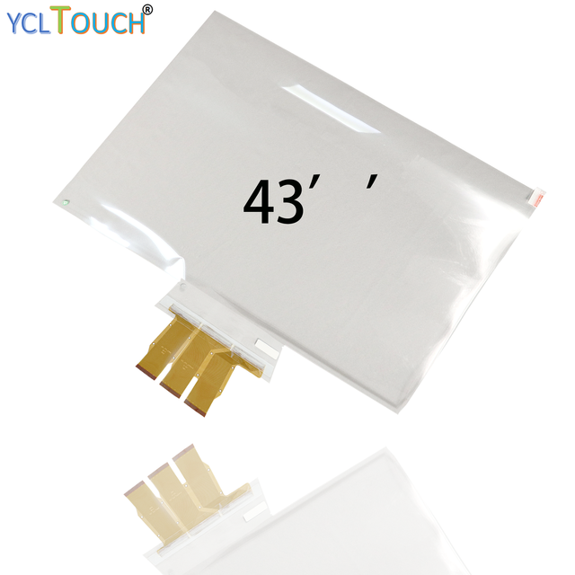 YCLTouch 43 Inch Multi Touch Screen Foil Flexible Touch Film