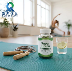 Complément alimentaire Easy Chew Super Green Gummy, riche en fibres, complexe vitaminique, <span class=keywords><strong>sans</strong></span> poudre désagréable, soutien quotidien pour une alimentation équilibrée, 30 portions, adulte - Product Image 4