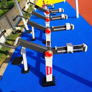 Équipement de <span class=keywords><strong>fitness</strong></span> extérieur en acier personnalisé pour parcs et jardins, aire de jeux pour enfants, fabriqué en Chine - Product Image 2