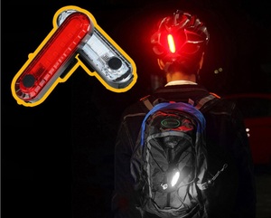 NIA-BR3 USB Có Thể Sạc Lại <span class=keywords><strong>LED</strong></span> Ánh Sáng Phía Sau Cho Xe Đạp Giá Rẻ Bánh Xe Và Seatpost Gắn Xe Đạp Đèn Hậu Thiết Lập Cho Đêm Cưỡi - Product Image 2