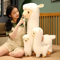 Yanxiannv Custom Llama juguetes de peluche gigante Piel de Alpaca suave peluche almohadas Alpaca almohada de peluche