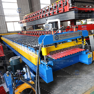Machine de formage de rouleaux tout-en-un intégrée de style australien pour la fabrication rapide de panneaux de portes métalliques - Product Image 5