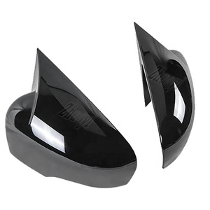 2023 nouveau couvercle de rétroviseur latéral de Style corne de diable pour <span class=keywords><strong>Renault</strong></span> <span class=keywords><strong>Clio</strong></span> fibre de carbone noir extérieur modifié accessoires pièces automobiles en plastique - Product Image 5