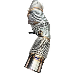 Downpipe Catalizzato B48 per Telaio G & F per <span class=keywords><strong>BMW</strong></span> <span class=keywords><strong>120i</strong></span> 220i 230i 320i 330e 330i 420i 430i 520i 530i 630i 730i (NON per OPF/GPF) - Product Image 2