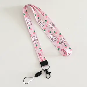 Universal Phone Strap With Shoulder Strap Phone Patch Label Lasso Strap Phone Case Strap Accessory Cute Polyester Strap