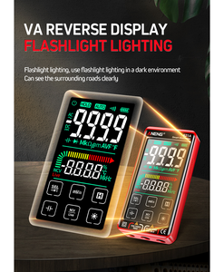 621A Medidor Universal Portátil Recargable de 9999 Lecturas con Rango Automático, NCV, Voltímetro, Amperímetro, Pantalla Táctil LCD - Product Image 6
