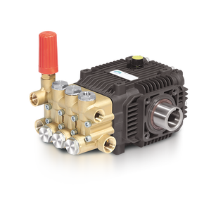 Bomba de émbolo triplex de cerámica de alta presión de una pieza de 1450 PSI, 100 bar, 19 LPM para limpiadores de alta presión, conexión PBM directa con cabezal de bomba - Product Image 4
