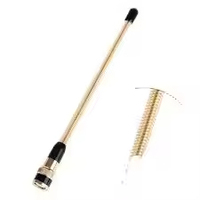 Antena de Comunicación para Radio Bidireccional VHF, Walkie Talkie Amateur, con Conector BNC