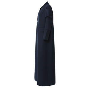 Trench-coat Abaya Modeste de Créateur pour <span class=keywords><strong>Femme</strong></span>, Personnalité Vintage, Coupe Élégante, Design à Empiècements, Longue Veste Abaya Ouverte sur le Devant - Product Image 2