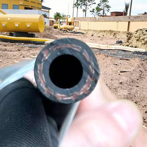 Oliebestendige vezelversterkte hydraulische slang SAE100 R3 CE ISO gecertificeerd, snijdienst, brandstof- en olie-<span class=keywords><strong>rubber</strong></span> slang - Product Image 6