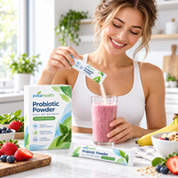 Complément en poudre probiotique personnalisé en stick – Fabricant OEM/ODM – Formule bien-être intestinal quotidienne – Marque privée – Approvisionnement en gros