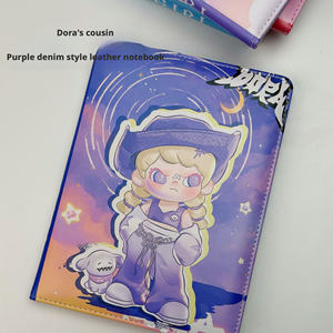 Carnet <span class=keywords><strong>de</strong></span> notes mignon en similicuir avec reliure cousue, pages imprimées en couleur, motif <span class=keywords><strong>de</strong></span> dessin animé <span class=keywords><strong>DORA</strong></span> Big Cousin, idéal comme cadeau - Product Image 4