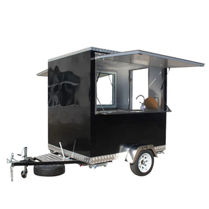 JX-FS210 Chariot de Restauration Rapide Multifonctionnel Populaire, Camionnette de Vente Ambulante Électrique/<span class=keywords><strong>Gaz</strong></span> avec Double Évier, Durable - Product Image 1