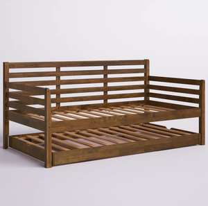 Canapé-<span class=keywords><strong>lit</strong></span> moderne en bois massif rétractable et durable en bois de pin pour meubles de salon d'appartement - Product Image 4