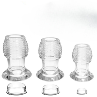 Nouveau type de plug anal creux fileté, jouets sexuels pour adultes, pour l'expansion par lavement, confortable et amusant