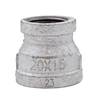 Raccord de tuyauterie en fonte ductile zinguée, réducteur ISO 2531 FM certifié CE, de 1/2 pouce à 4 pouces, raccords de pipeline haute pression