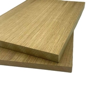 Vente en gros 1220x2440mm 4-18mm moderne E1 panneau MDF HDF en mélamine pour armoires et meubles