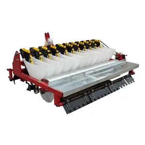 Multifunctional sowing fertilization and mulching machine Pinellia seed drill for sale