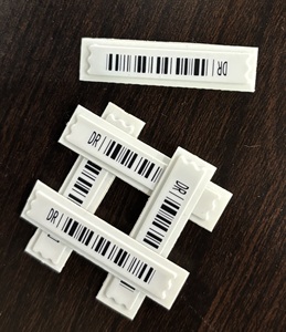 Autocollants de sécurité antivol AM personnalisés de haute qualité pour supermarchés, système de sécurité pour librairies, étiquettes souples EAS AM 58KHz - Product Image 1