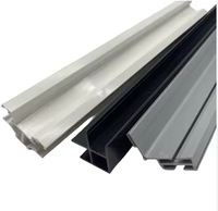 Profilés en plastique HDPE UHMWPE extrudé sur mesure Bandes d'usure résistantes aux chocs Feuilles de nylon Bandes d'usure durables pour guide-chaîne domestique