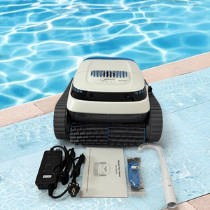 Limpiador robótico de piscinas inalámbrico TBPC20 11.1V |   Limpia Pisos, Paredes y Líneas de Agua |   Aspiradora de Piscina Recargable para Piscinas de Villas Sin Cables - Product Image 3