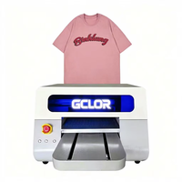 Nueva Impresora DTG GCOLOR A3 de Formato Ancho, Impresión Directa en Prendas, Camisetas, Textiles Digitales, XP600 I1600, 2 Cabezales