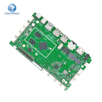 Placa Base Industrial Integrada YC-P3566 V20 RK3566, 1TOPS RKNN NPU, Decodificación de Video 4K, con POE, Pantalla Múltiple