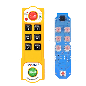 Control Remoto Inalámbrico Industrial F21-6SF, Impermeable, Inteligente, 220v Anti-Impactos, 12v para Grúas, Hecho de Plástico - Product Image 6