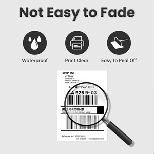 A4 nửa tấm nhãn tương thích máy in phun <span class=keywords><strong>laster</strong></span> máy in Matt tráng trắng tự dính Sticker giấy - Product Image 4