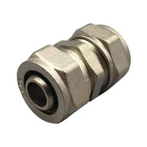 Brass fittings   16mm-32mm PEX Press fitting for water pipe