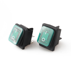 Kcd4 <span class=keywords><strong>on</strong></span> <span class=keywords><strong>off</strong></span> 10A 16A 20A 125V 250V AC dpst niêm phong không thấm nước tự động Thuyền biển chuyển đổi Rocker chuyển đổi với màu xanh lá cây ánh sáng màu đỏ - Product Image 6