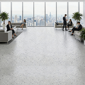 Rollo de Suelo de PVC Antideslizante con Recubrimiento UV, Rollo de Suelo Vinílico de PVC de 4 m de Ancho, Rollos de Alfombra, Tapete para Piso - Product Image 4