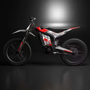 Motocicleta eléctrica Rerod R1 + de 72V, 17000W, 90 km/h, batería de litio de conducción media, motocicleta todoterreno, Dirt Ebike - Product Image 1