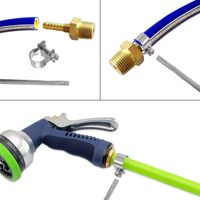 Collier de serrage à boulon en T robuste en acier inoxydable 304