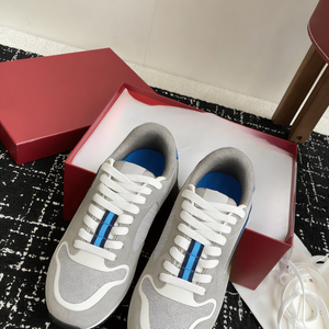 Sneakers athlétiques à lacets d'inspiration rétro avec semelle intérieure rembourrée pour femmes, looks décontractés et tendance, Valen - Product Image 2