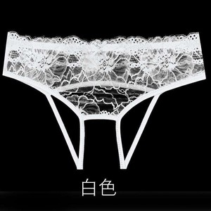 String sexy à entrejambe ouvert, culotte en dentelle transparente, culotte intime chaude et sexy - Product Image 5