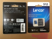 Lexar — mini carte SD, 16 go/32 go/64 go/100% go/128 go, TF (TF633x), 512 originale, avec emballage, ampoule pour caméra et carte mémoire 512 go