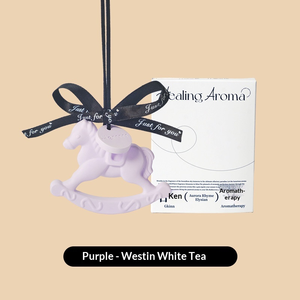 Cute Horse-Shaped <b>Aroma</b> Stone Reed <b>Diffuser</b> Wardrobe Car Hanger Perfect New Year Gift for Women - Product Image 2