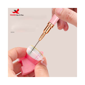 Juego de 5 Pinceles para Uñas de Gel UV, Pinceles para Delineado de Uñas de 7/9/11/15/25 mm, Pinceles para Pintar Líneas Francesas, Precio Bajo por Compra Combinada - Product Image 5