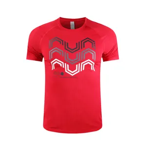 2023 produttore Lidong all'ingrosso custom sport di alta qualità puff print smart casual plus size t-shirt da uomo