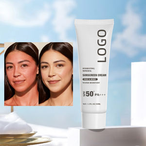 Crema Solar Vegana Blanqueadora Facial y Corporal Antipecas Coreana con Control <span class=keywords><strong>de</strong></span> Grasa, Ligera, <span class=keywords><strong>de</strong></span> Marca Privada, Impermeable, Hidratante con Óxido <span class=keywords><strong>de</strong></span> <span class=keywords><strong>Zinc</strong></span> - Product Image 5