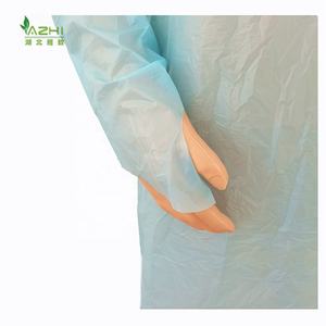 Oferta especial Fabricación en China Vestido no tejido CPE Delantal azul Vestido impermeable desechable de plástico <span class=keywords><strong>Dr</strong></span> <span class=keywords><strong>who</strong></span> - Product Image 5