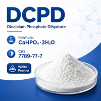 Phosphate dicalcique dihydraté de qualité alimentaire en poudre, Phosphate dicalcique anhydre, Améliorateurs nutritionnels, 25 kg/sac, Prix en vrac